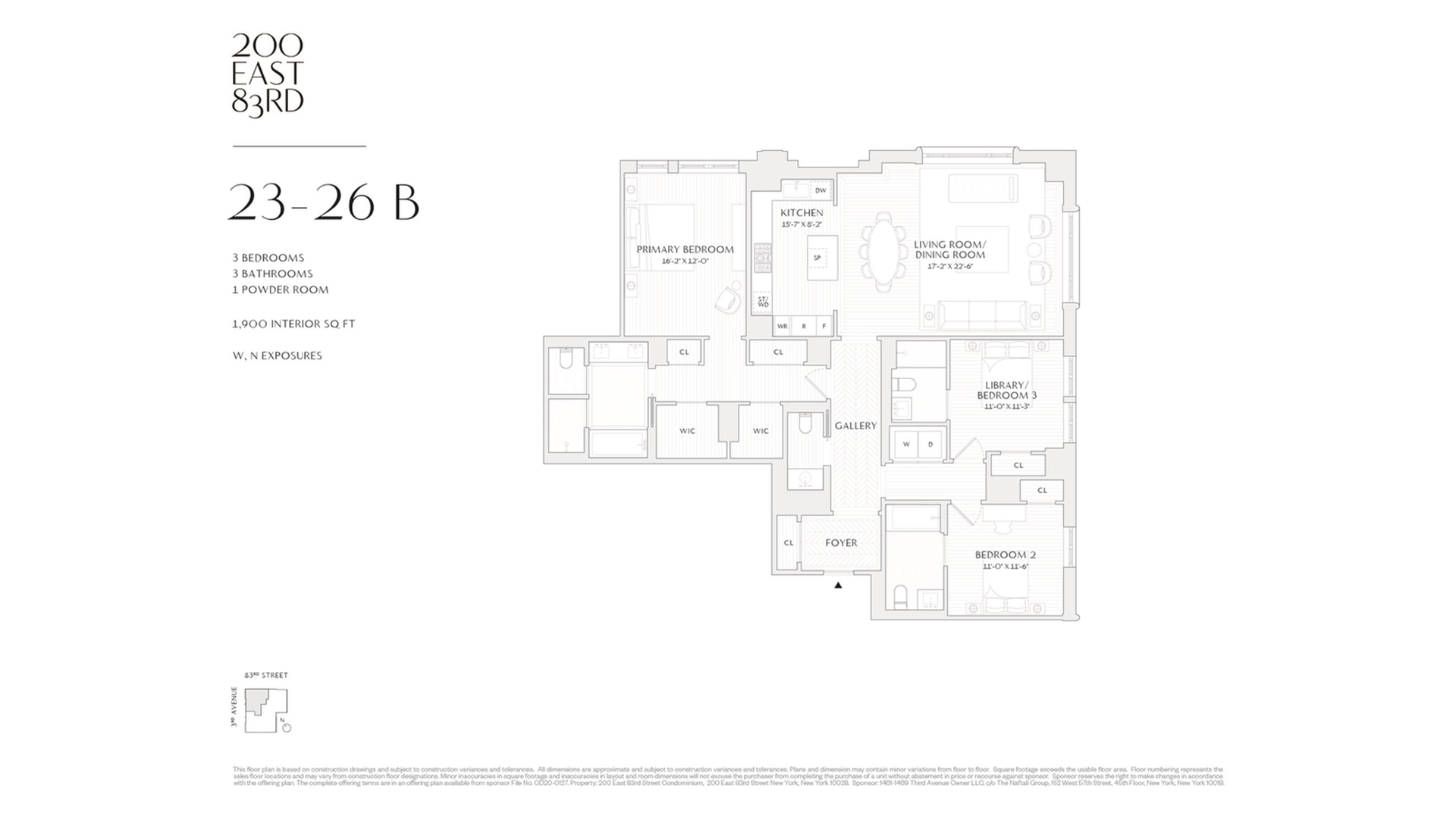 200 East 83rd Street 26B Upper East Side New York NY 10028