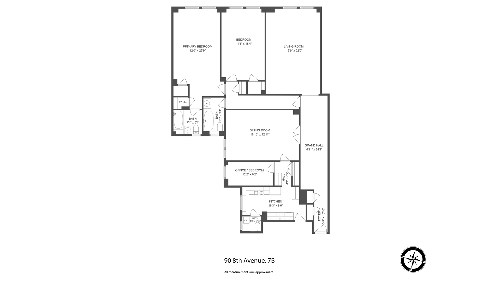 90 8th Avenue 7B Park Slope Brooklyn NY 11215