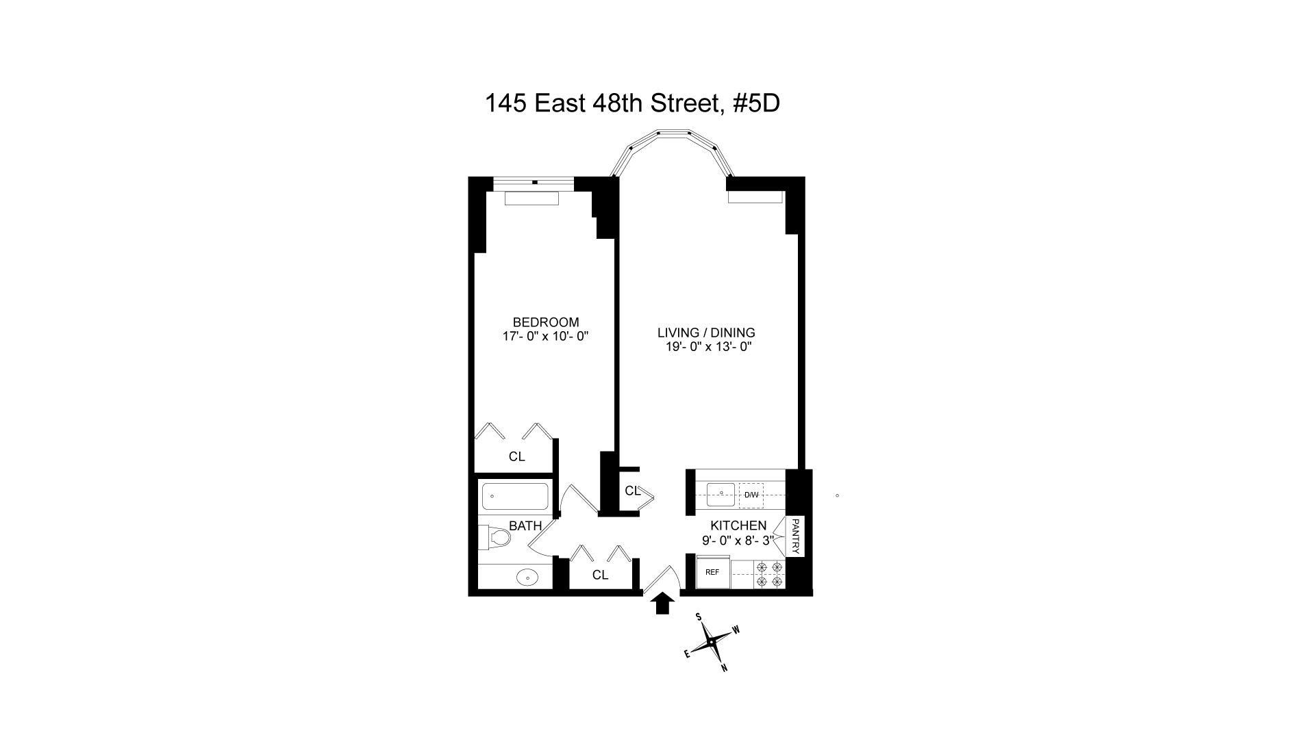 145 East 48th Street 5D Turtle Bay New York NY 10017