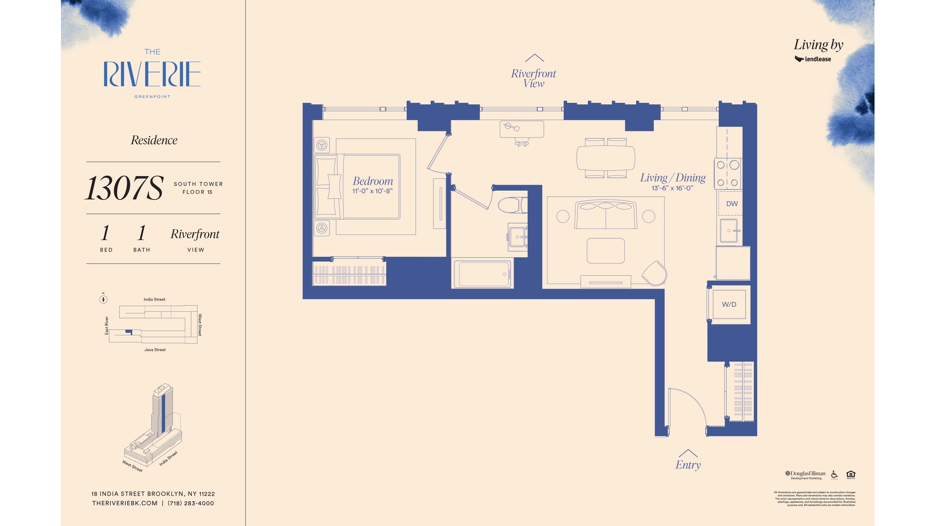 18 India Street 1307S Greenpoint Brooklyn NY 11222