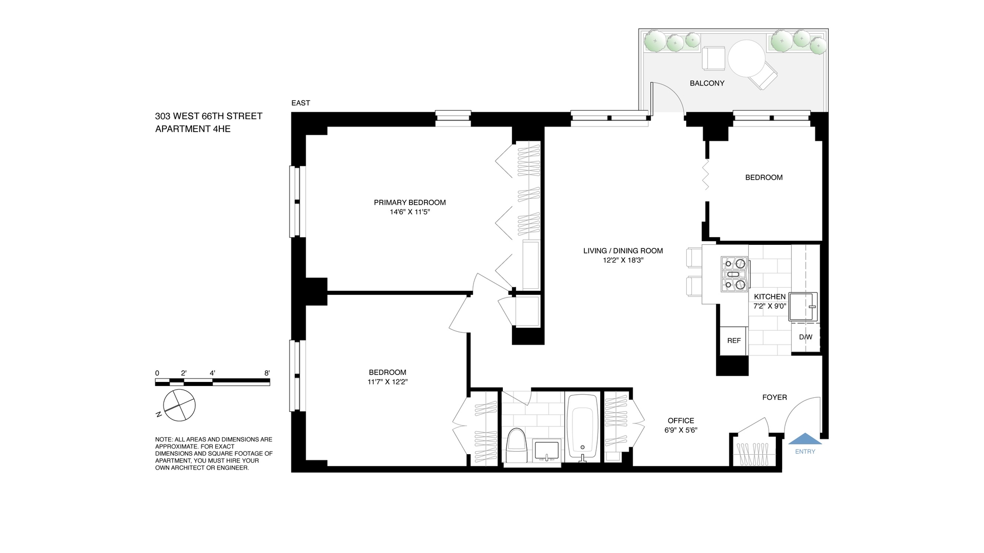 303 West 66th Street 4HE Lincoln Square New York NY 10023