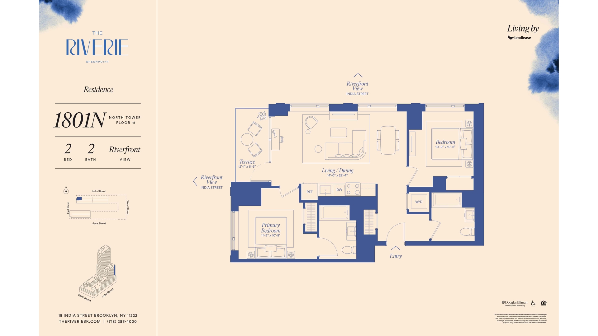 18 India Street 1801N Greenpoint Brooklyn NY 11222