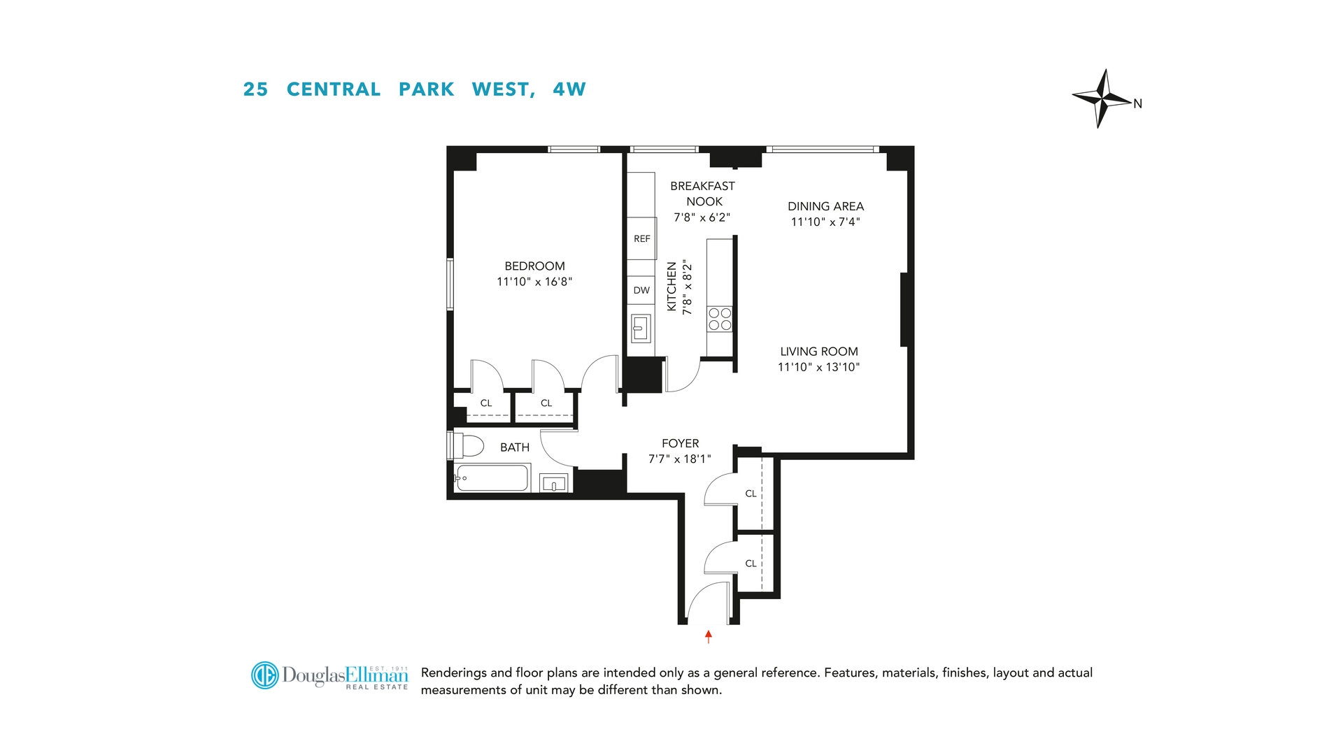25 Central Park West 4W Central Park West New York NY 10023