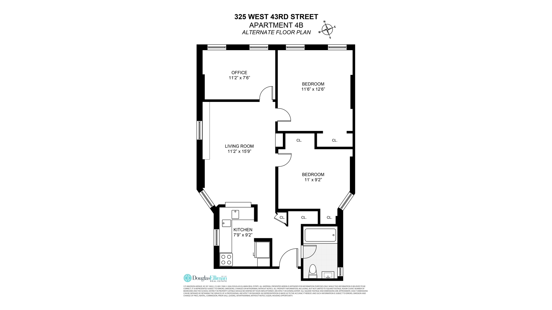 325 West 43rd Street Clinton New York NY 10036