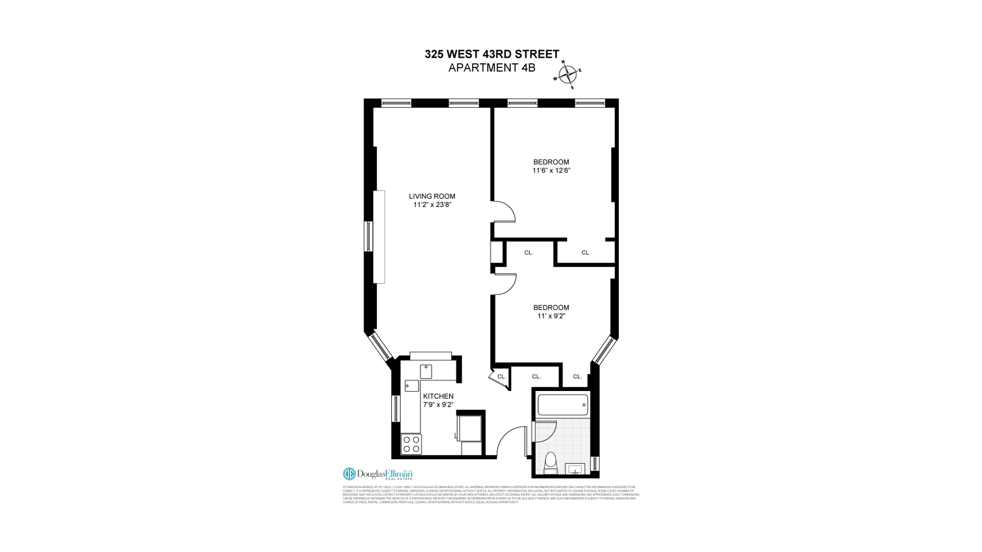 325 West 43rd Street Clinton New York NY 10036