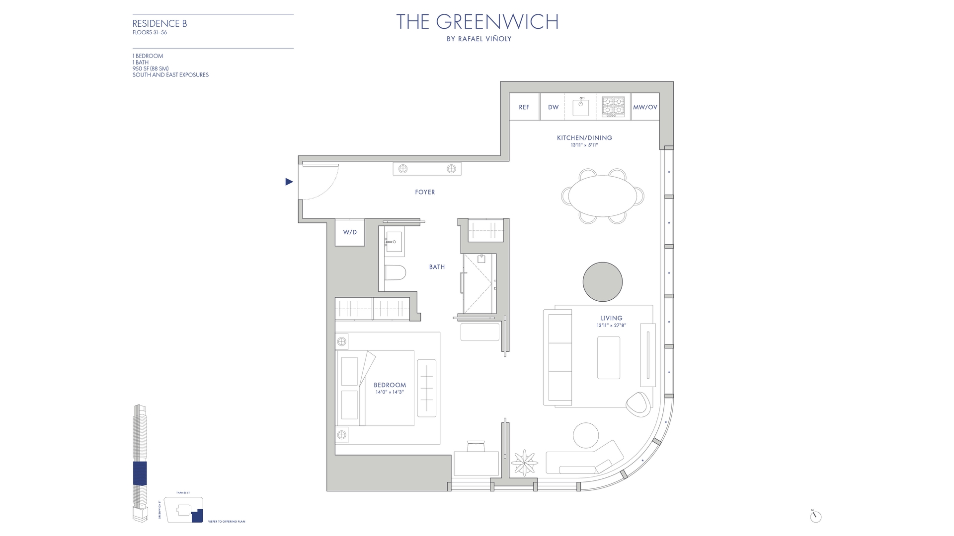 125 Greenwich Street 55B Financial District New York NY 10006