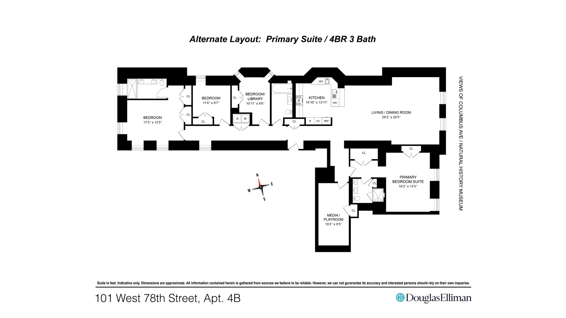 101 West 78th Street 4B Upper West Side New York NY 10024
