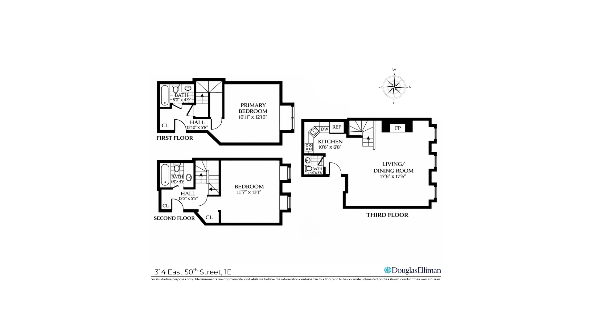 314 East 50th Street 1E Turtle Bay New York NY 10022