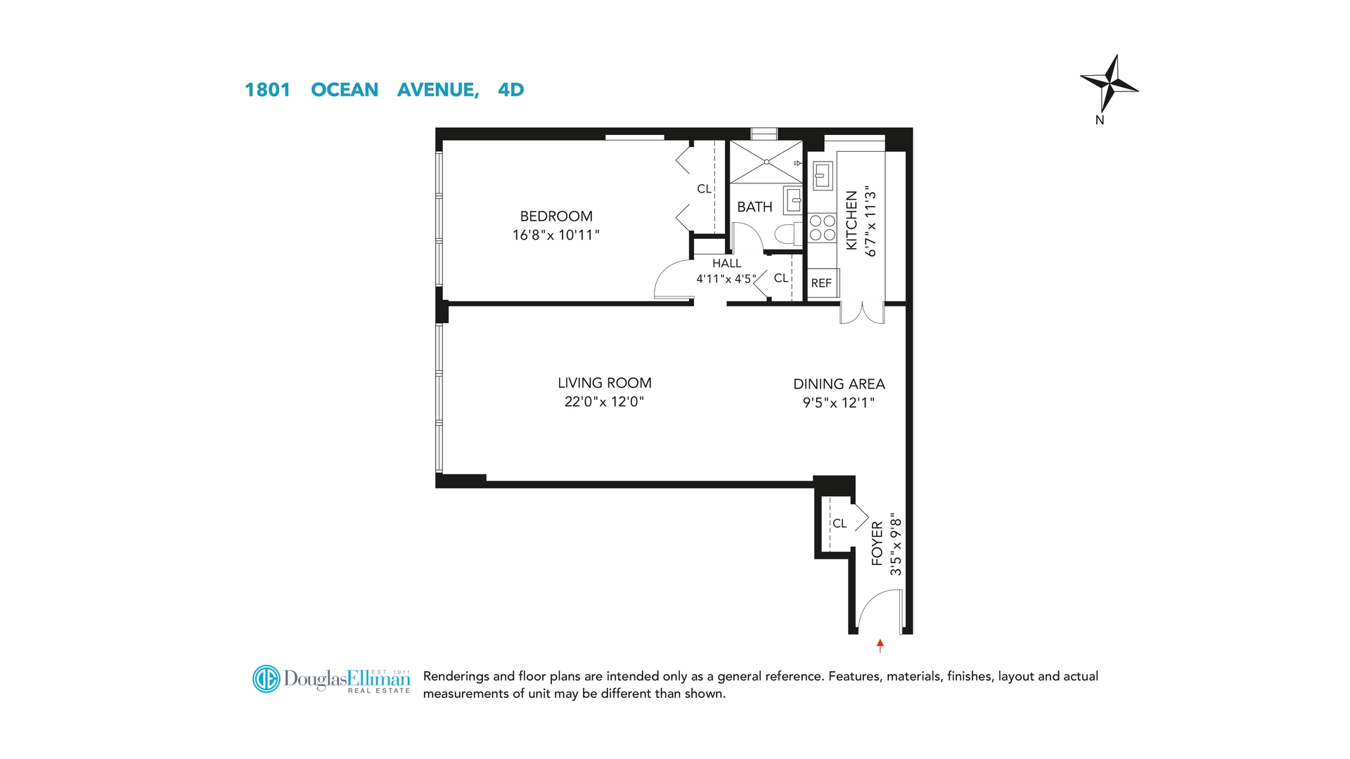 1801 Ocean Avenue 4D Midwood Brooklyn NY 11230