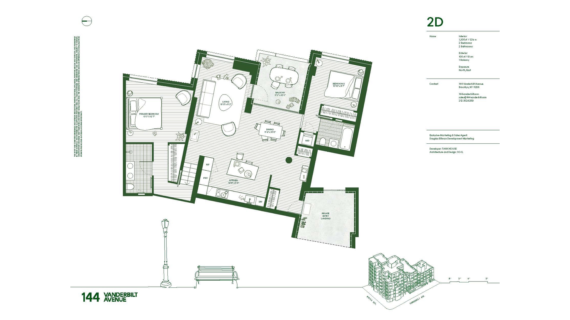 144 Vanderbilt Avenue 2D Clinton Hill Brooklyn NY 11205