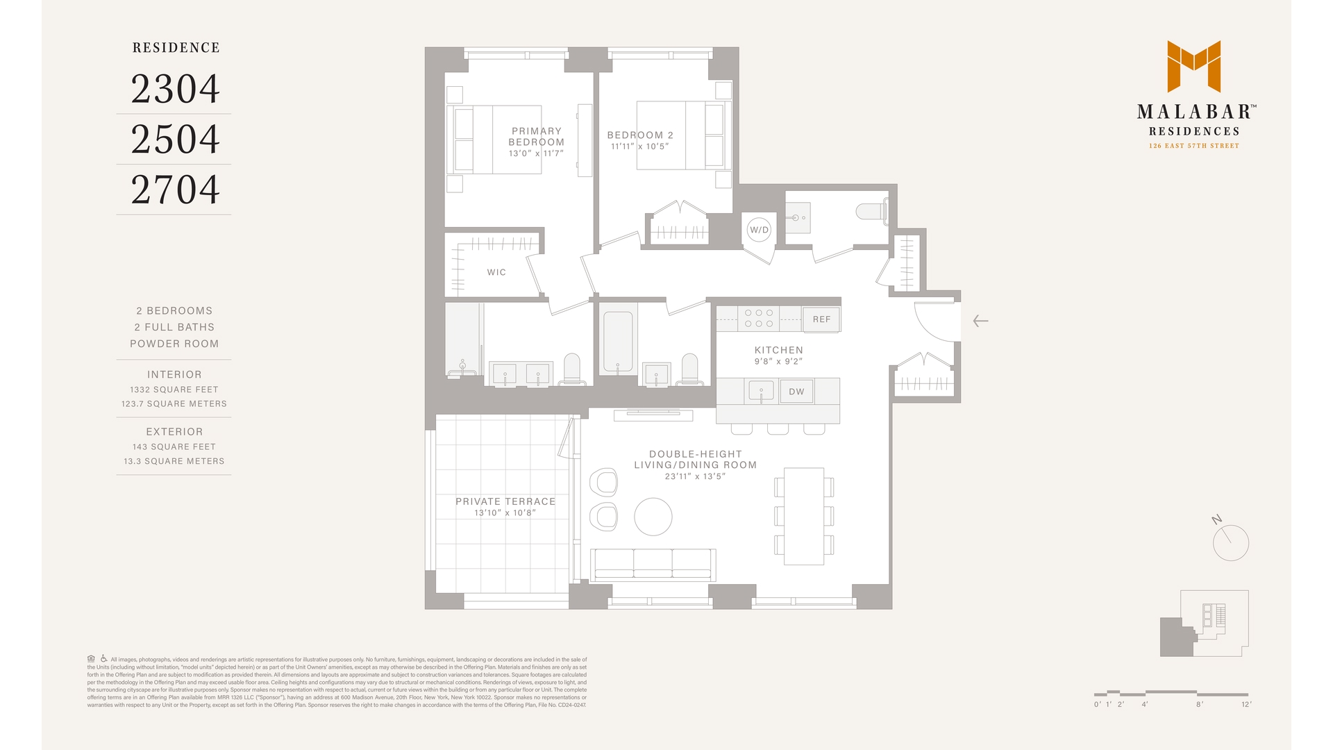 126 East 57th Street 2304 Midtown East New York NY 10022