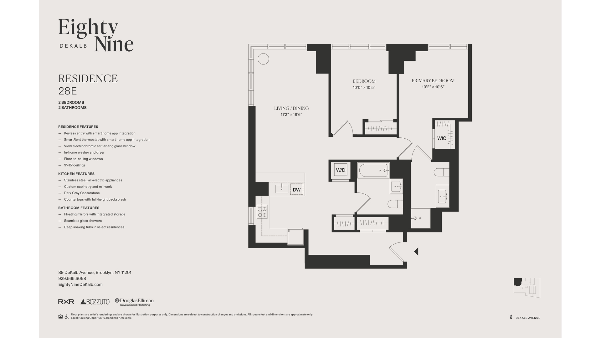 89 De Kalb Avenue 28E Fort Greene Brooklyn NY 11201