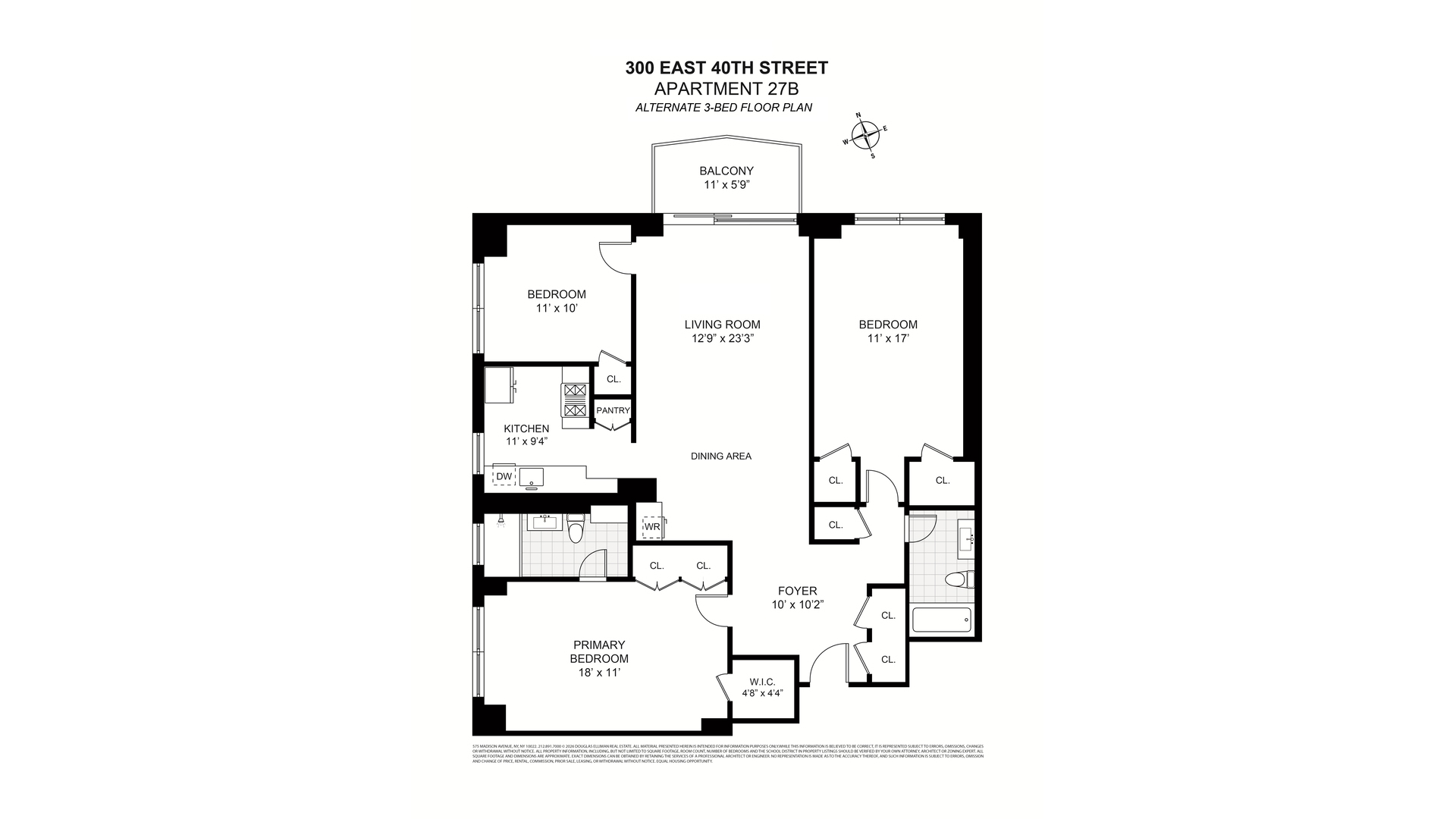 300 East 40th Street 27B Murray Hill New York NY 10016