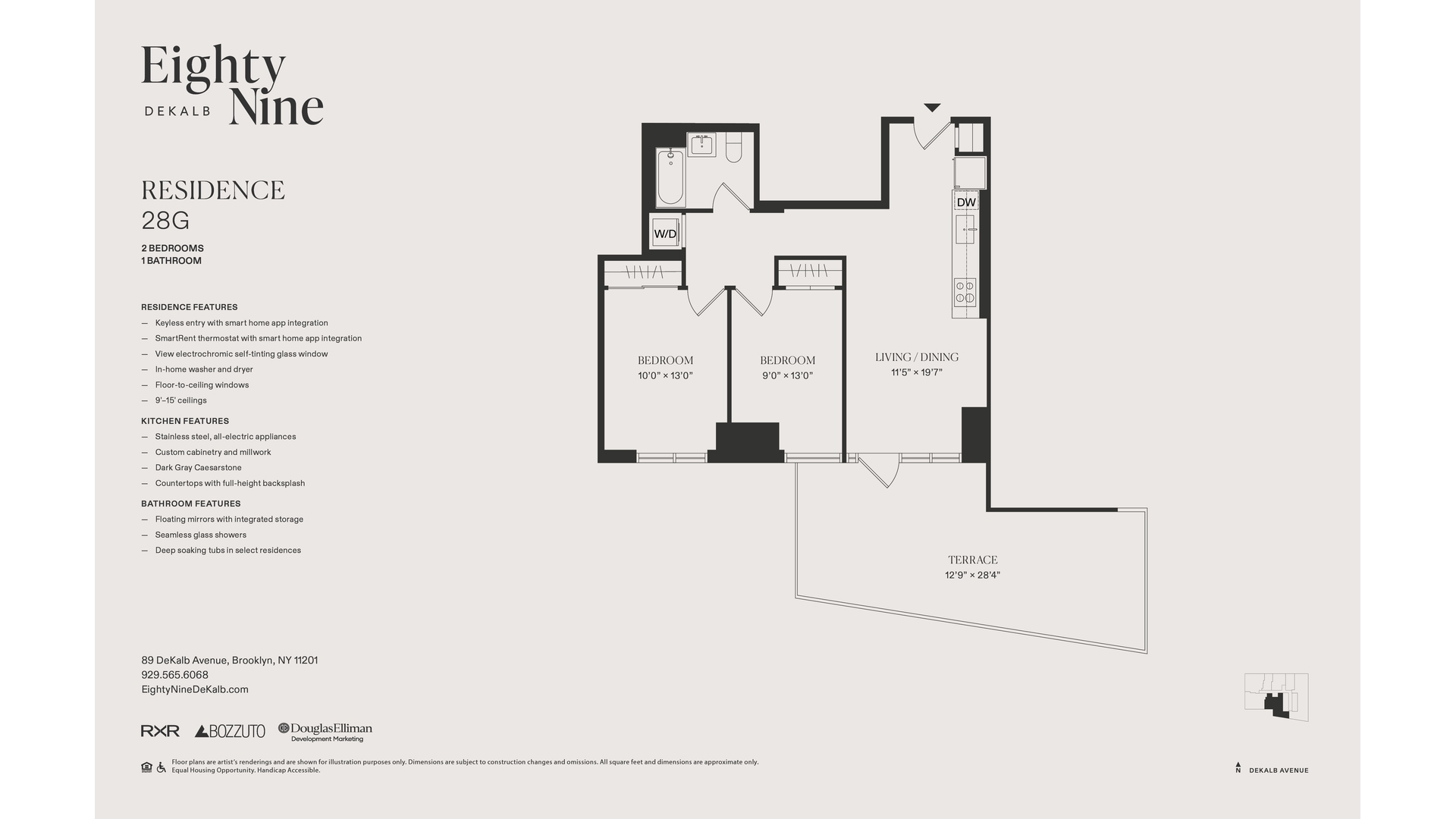 89 De Kalb Avenue 28G Fort Greene Brooklyn NY 11201