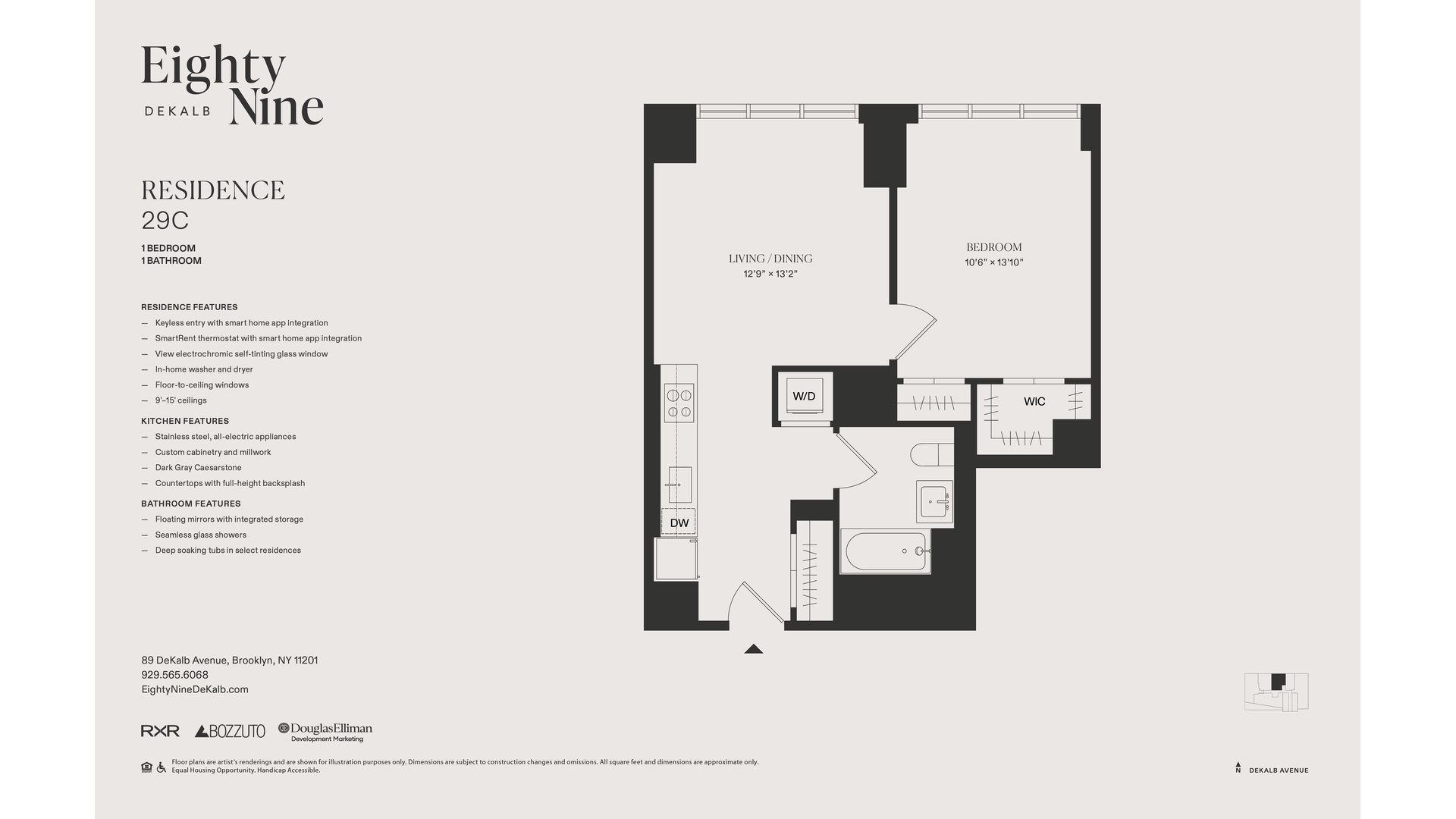 89 De Kalb Avenue 29C Fort Greene Brooklyn NY 11201