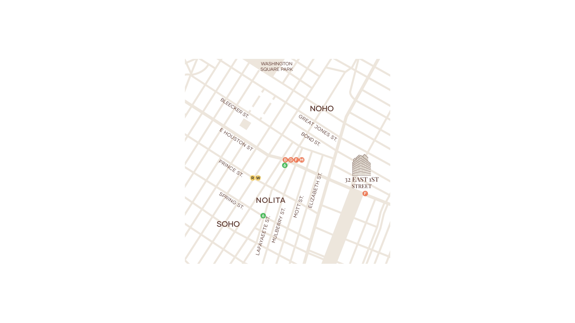 32 East 1st Street 5A E. Greenwich Village New York NY 10003