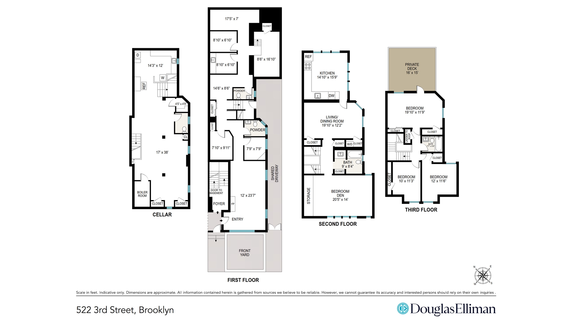 522 3rd Street Park Slope Brooklyn NY 11215