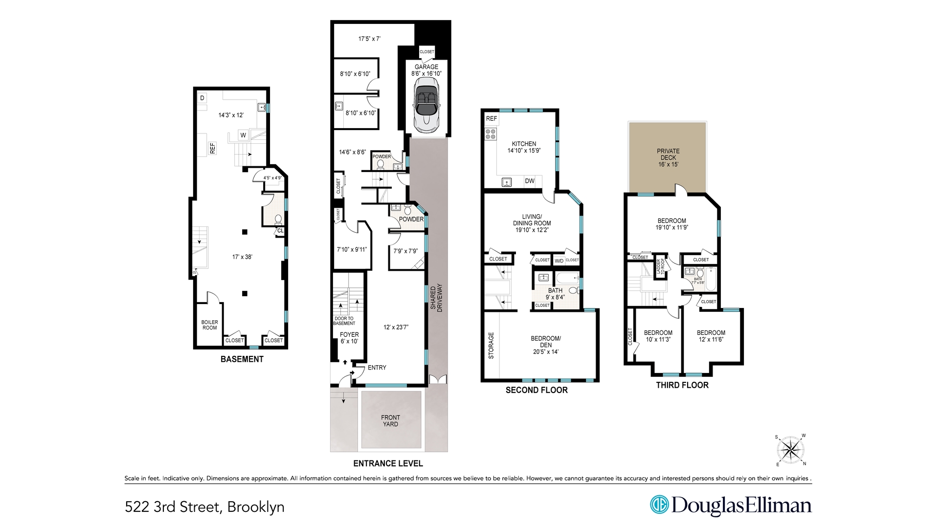 522 3rd Street Park Slope Brooklyn NY 11215