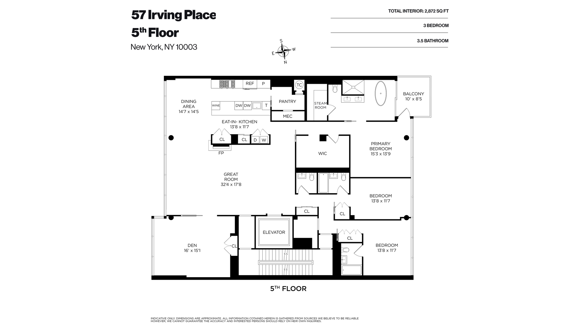 57 Irving Place 5 Gramercy Park New York NY 10003