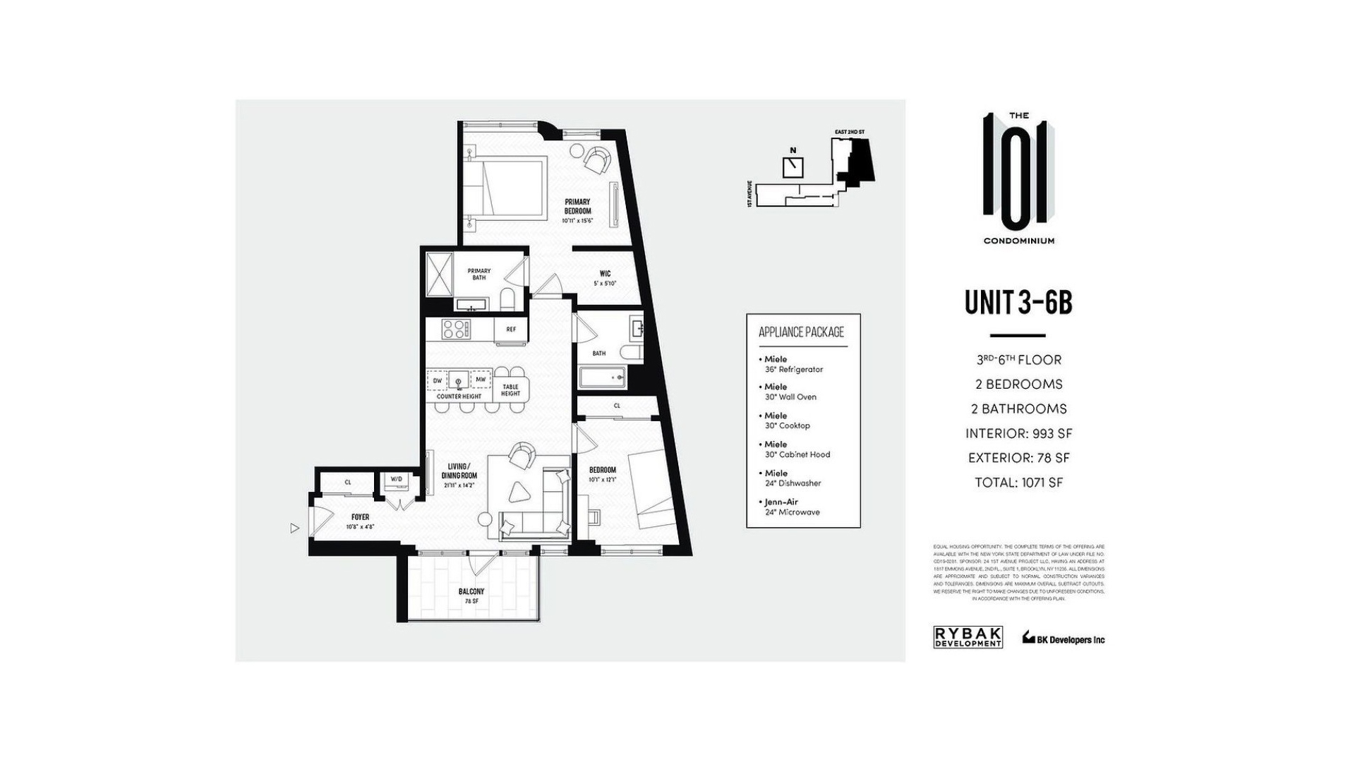 101 East 2nd Street E. Greenwich Village New York NY 10009