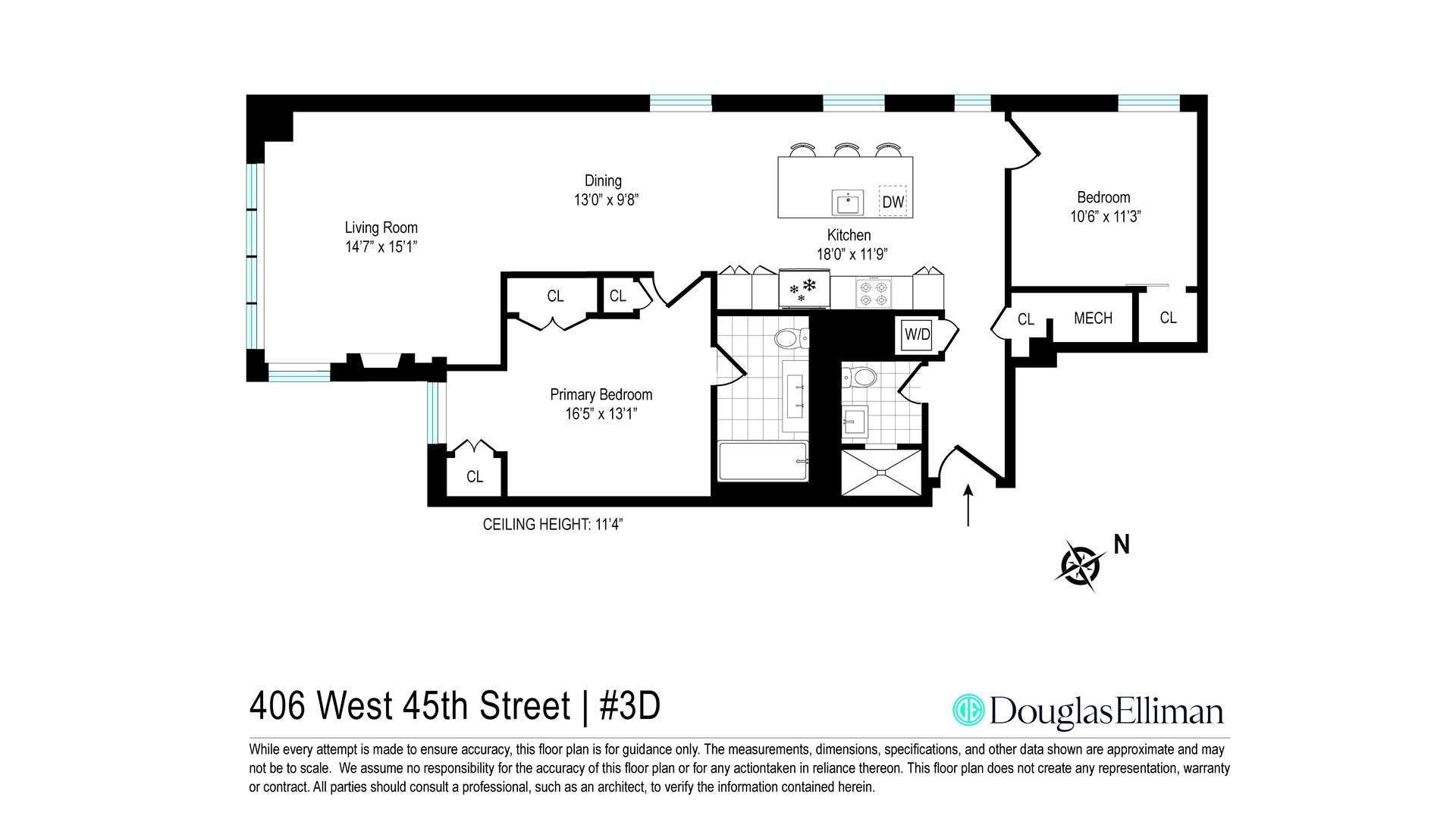 406 West 45th Street 3D Clinton New York NY 10036