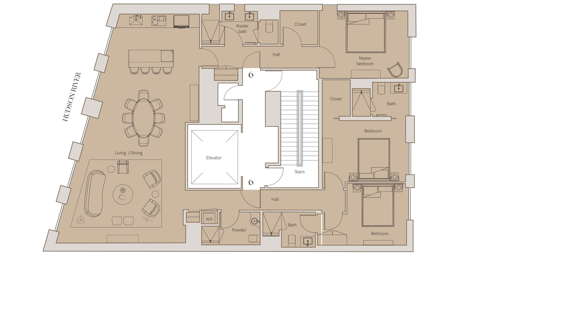 401 West Street 6 W. Greenwich Village New York NY 10014