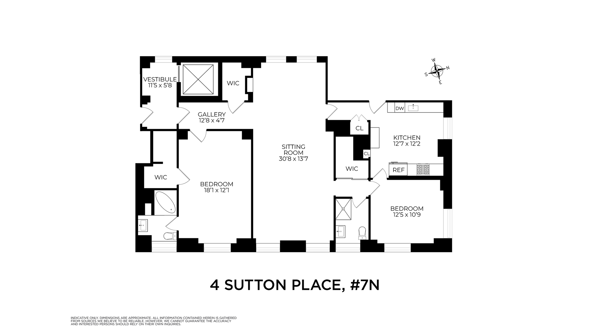 4 Sutton Place 7N Sutton Place New York NY 10022