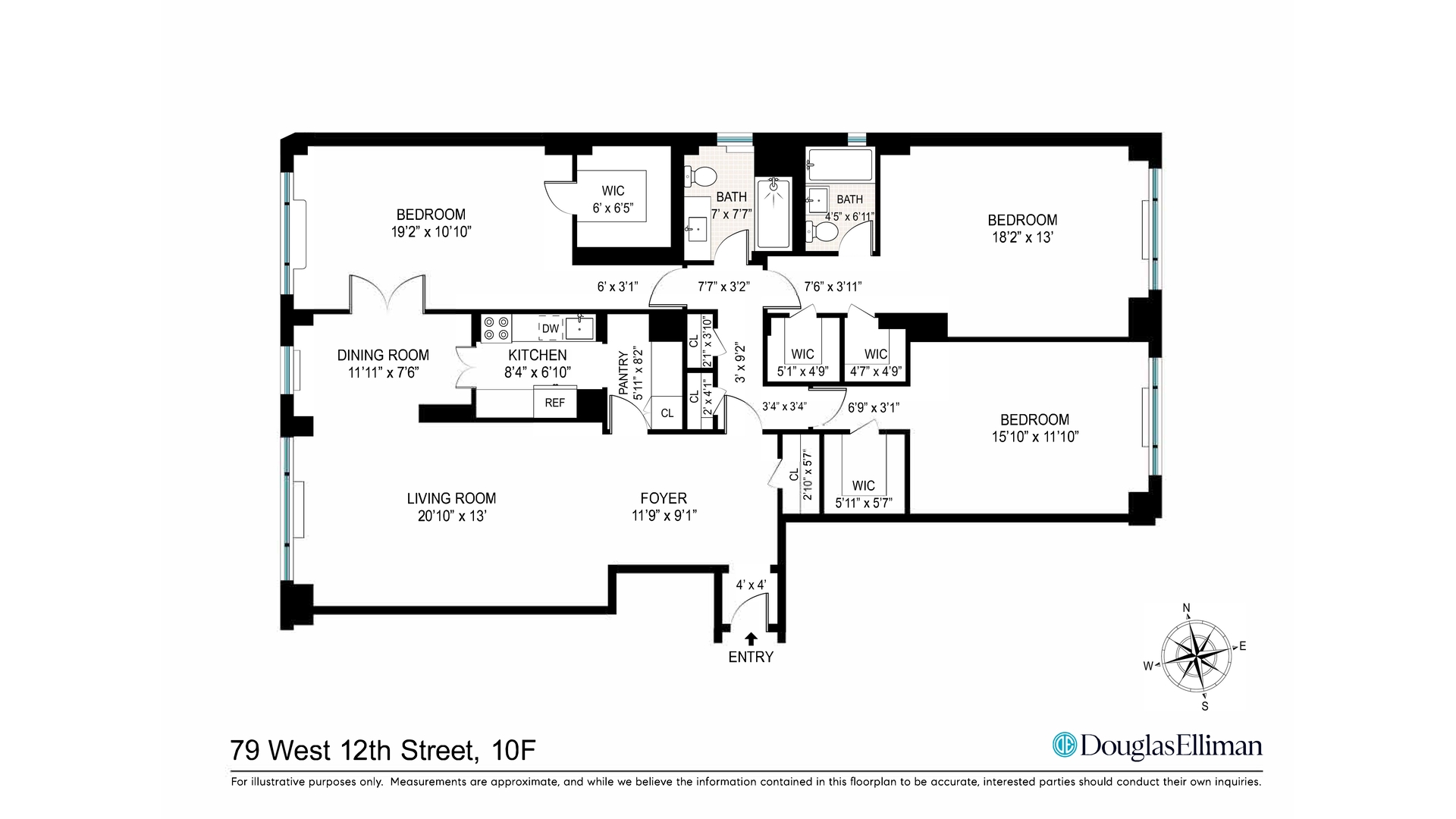 79 West 12th Street 10F Greenwich Village New York NY 10011