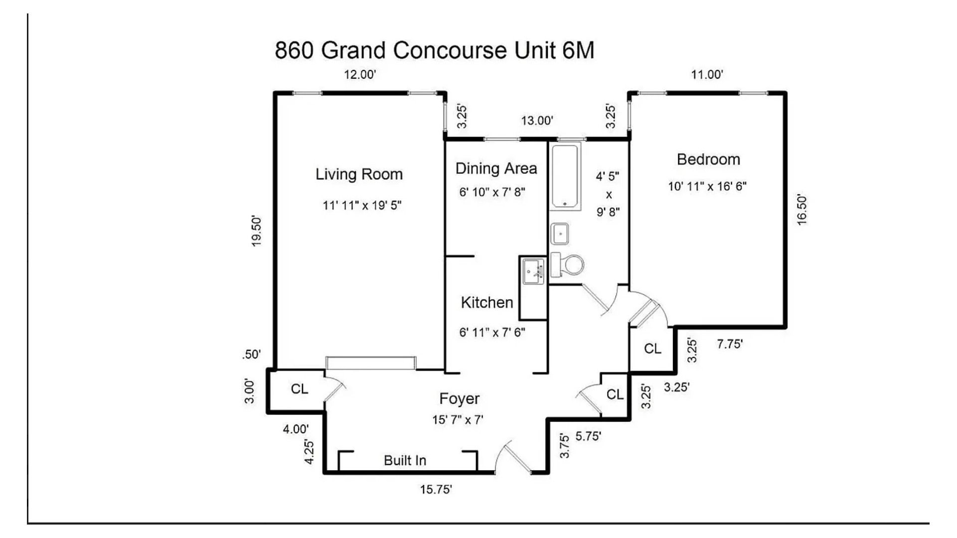 860 Grand Concourse 6M Concourse Bronx NY 10451