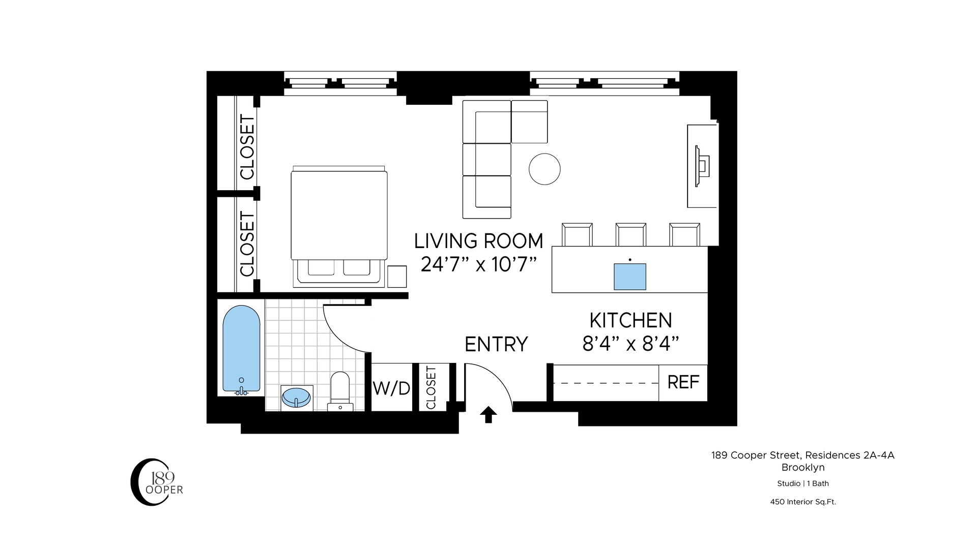 189 Cooper Street 3A Bushwick Brooklyn NY 11207