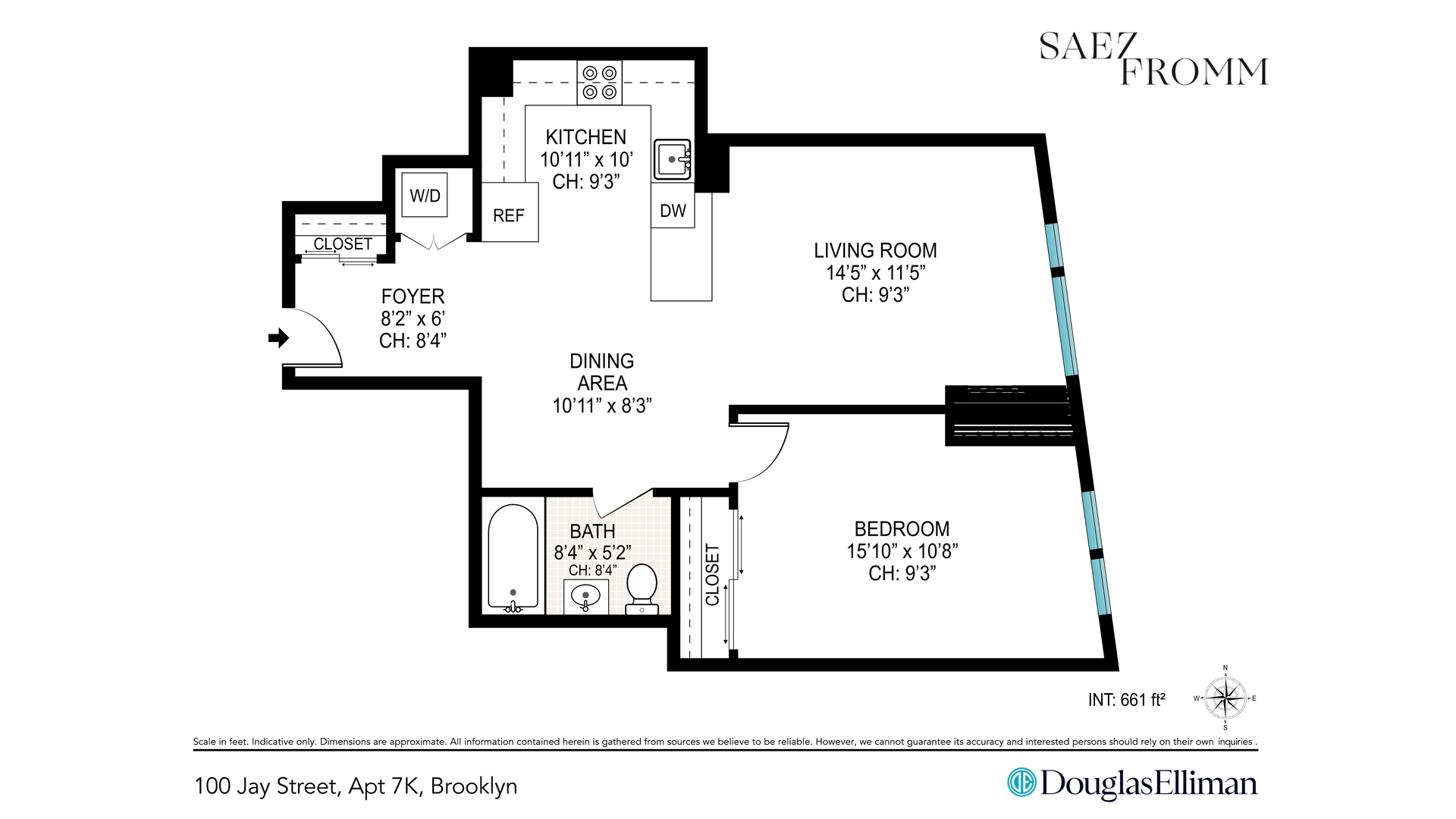 100 Jay Street 7K Dumbo Brooklyn NY 11201