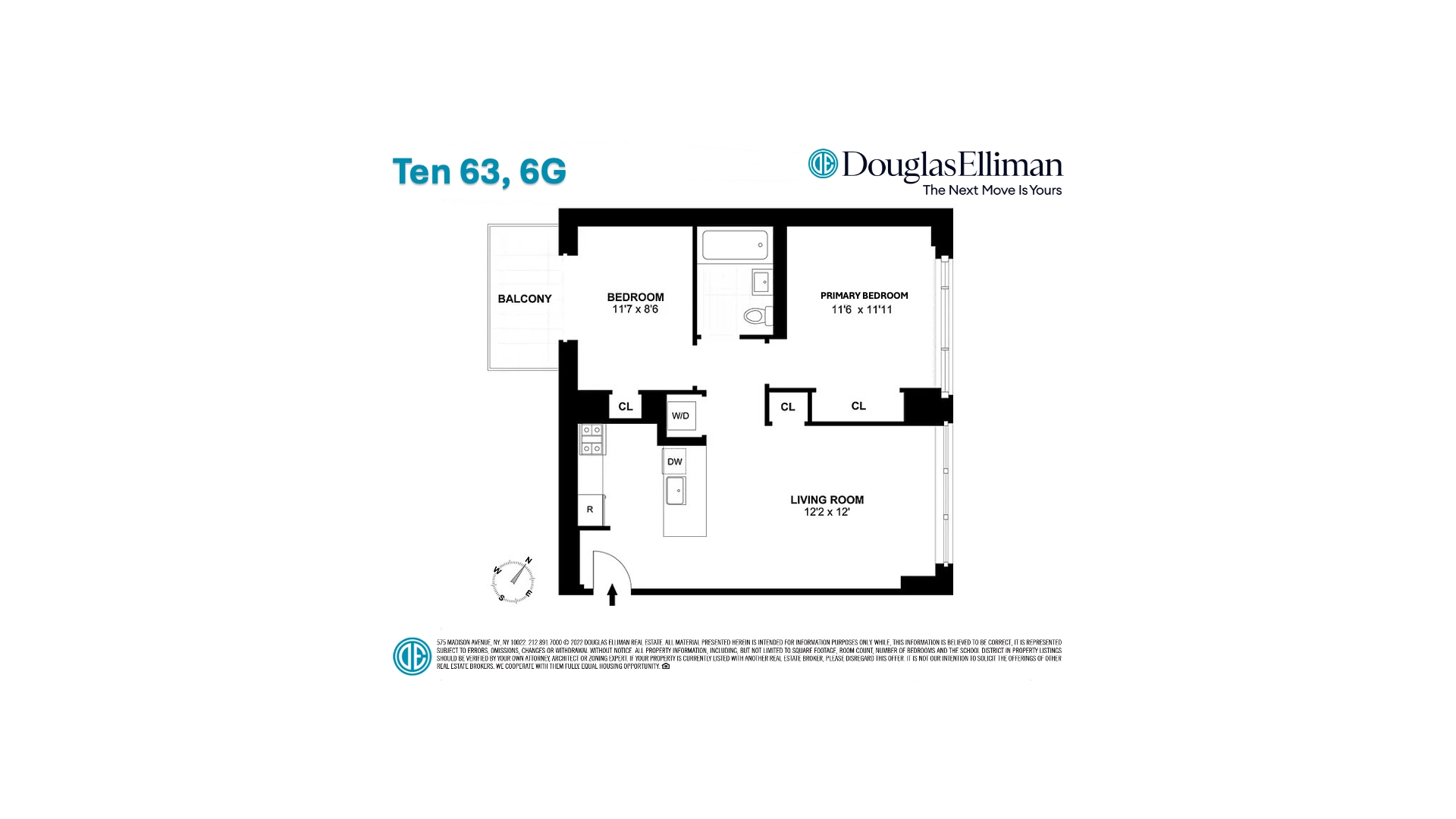 10-63 Jackson Avenue 6G Long Island City Queens NY 11101