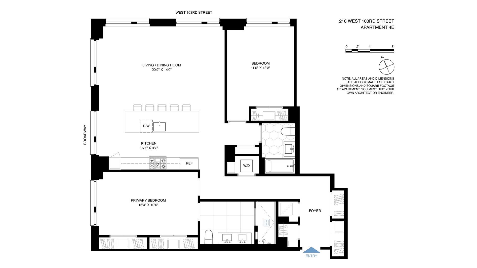 218 West 103rd Street Upper West Side New York NY 10025