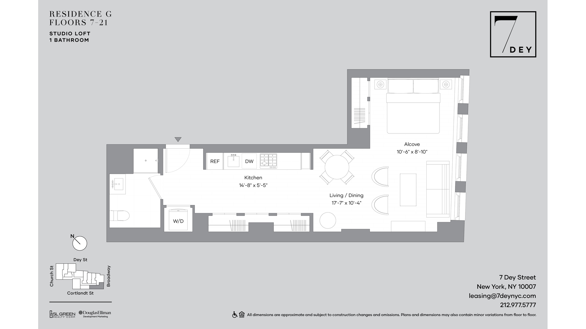 7 Dey Street Financial District New York NY 10007