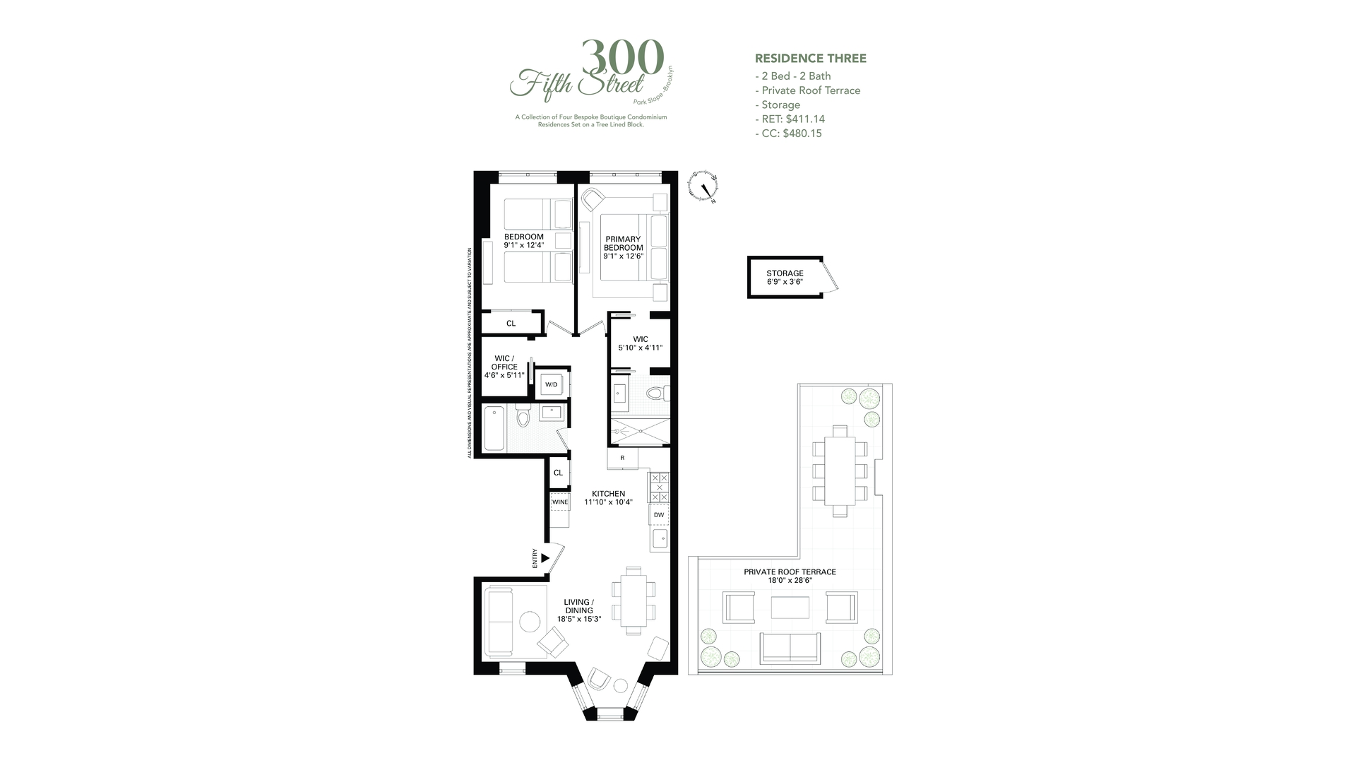 300 5th Street 3 Park Slope Brooklyn NY 11215