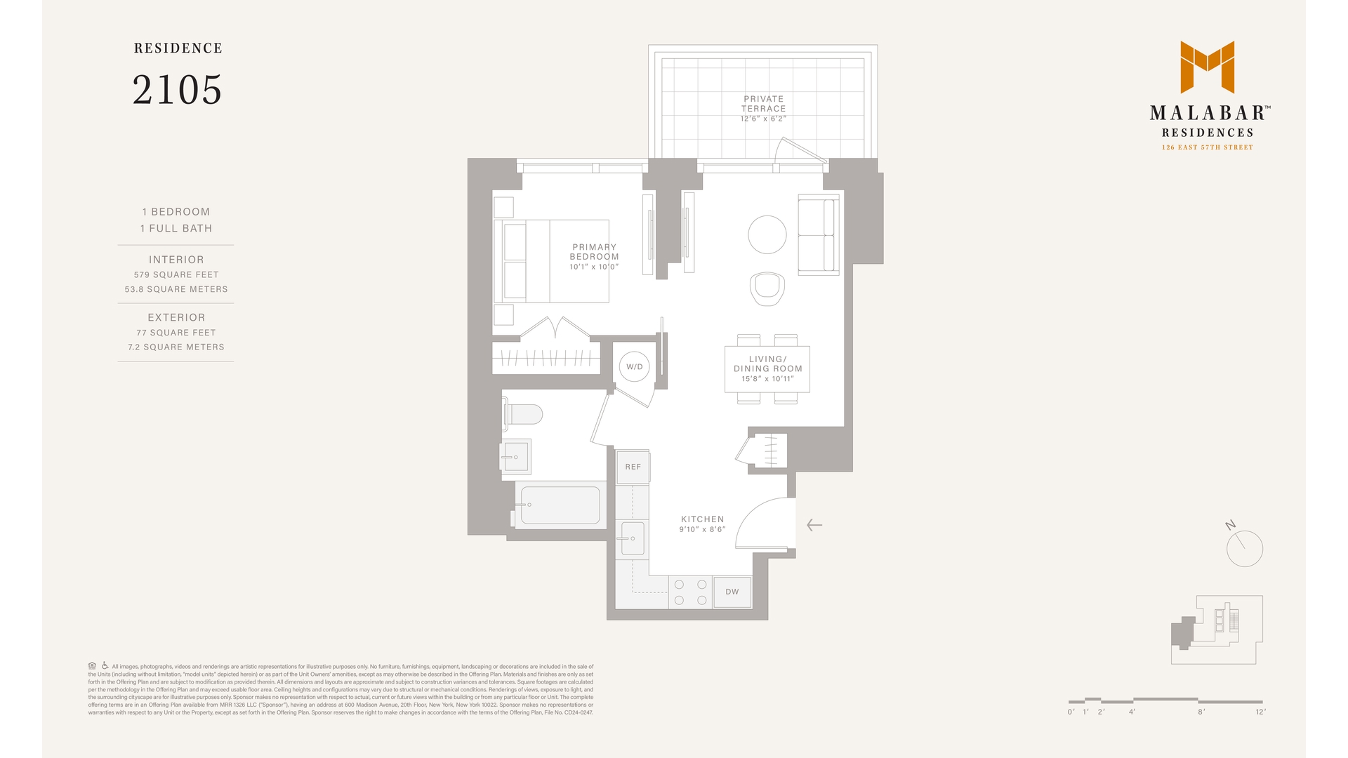 126 East 57th Street 2105 Midtown East New York NY 10022