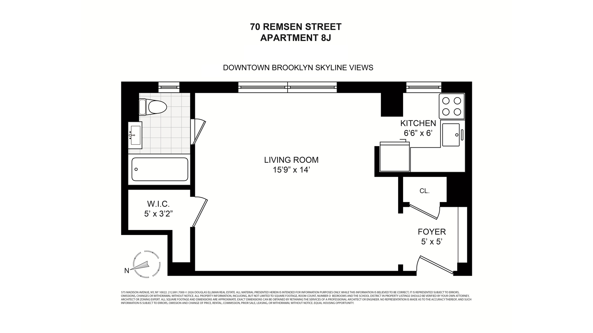 70 Remsen Street 8J Brooklyn Heights Brooklyn NY 11201