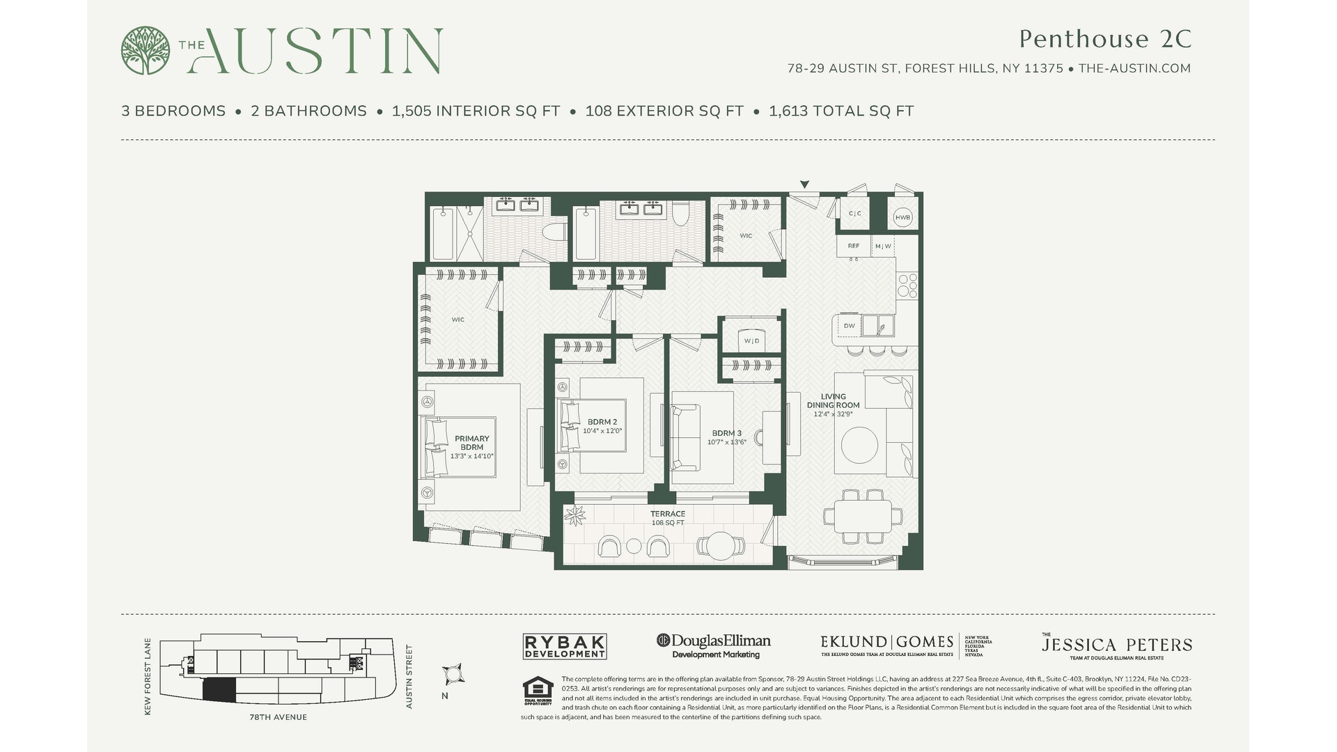 78-29 Austin Street PH2C Forest Hills Queens NY 11375