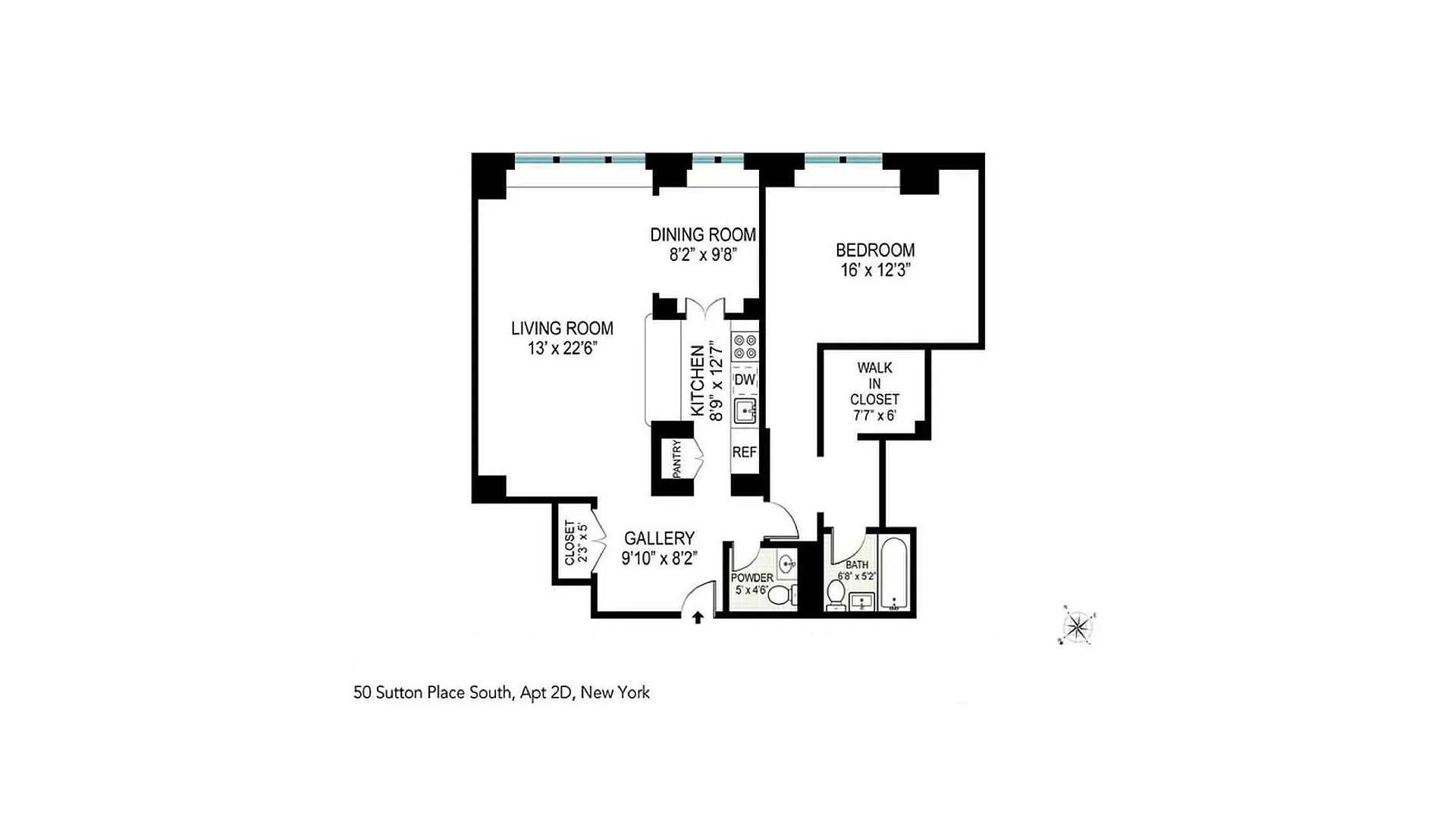 50 Sutton Place South 2D Sutton Place New York NY 10022