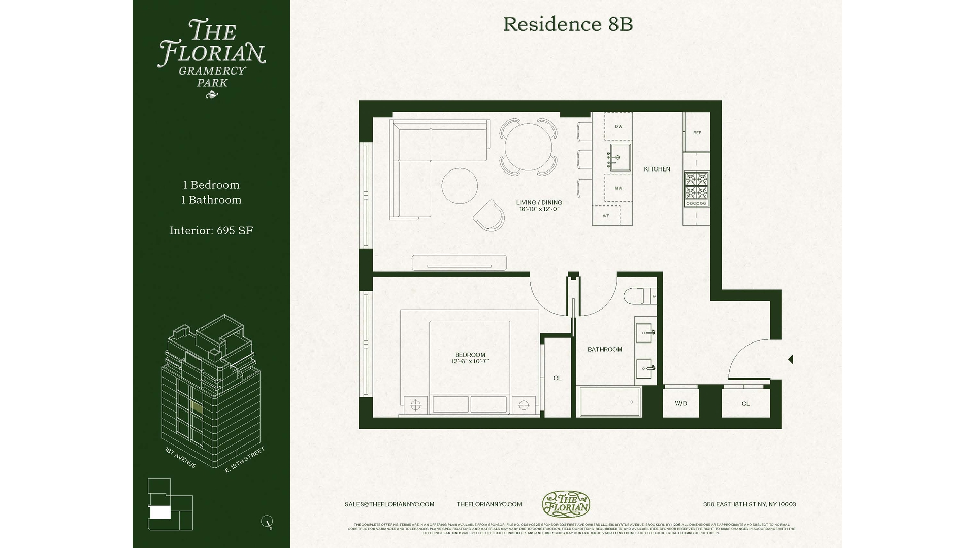 350 East 18th Street 8B Gramercy Park New York NY 10003