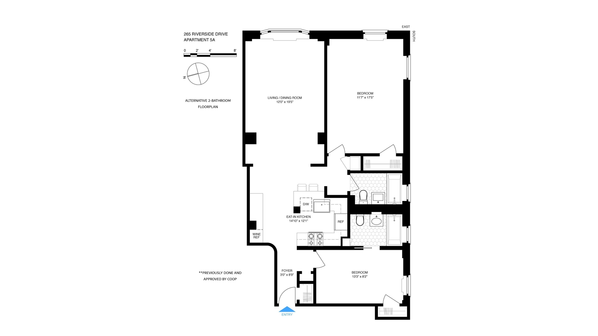 265 Riverside Drive 5A Upper West Side New York NY 10025