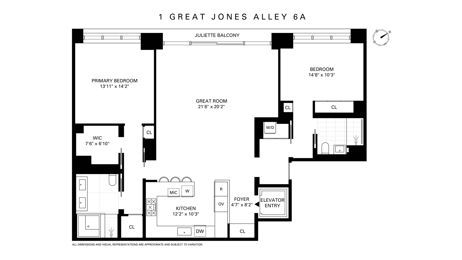1 Great Jones Alley 6A Noho New York NY 10012