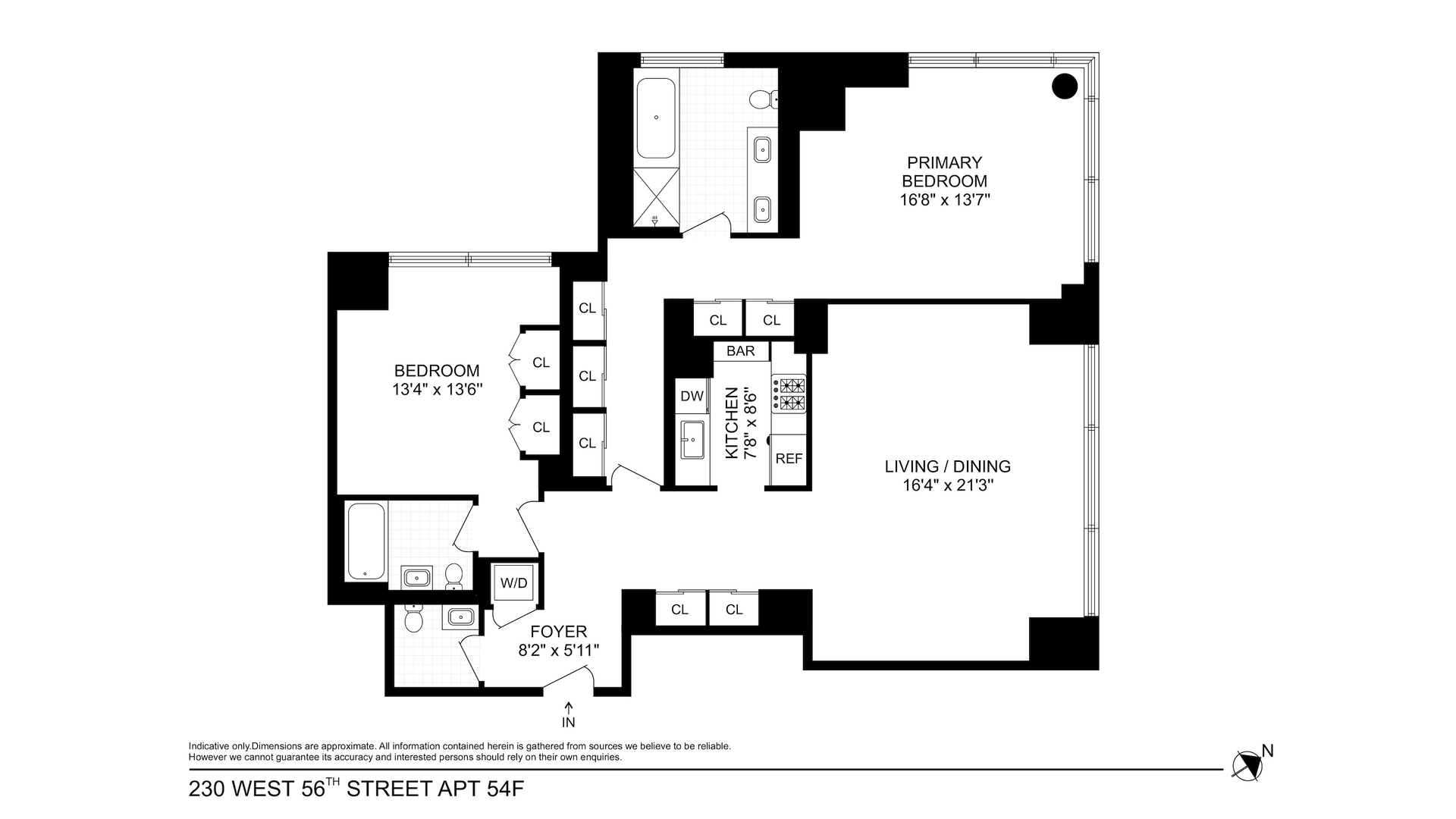 230 West 56th Street 54F Midtown West New York NY 10019