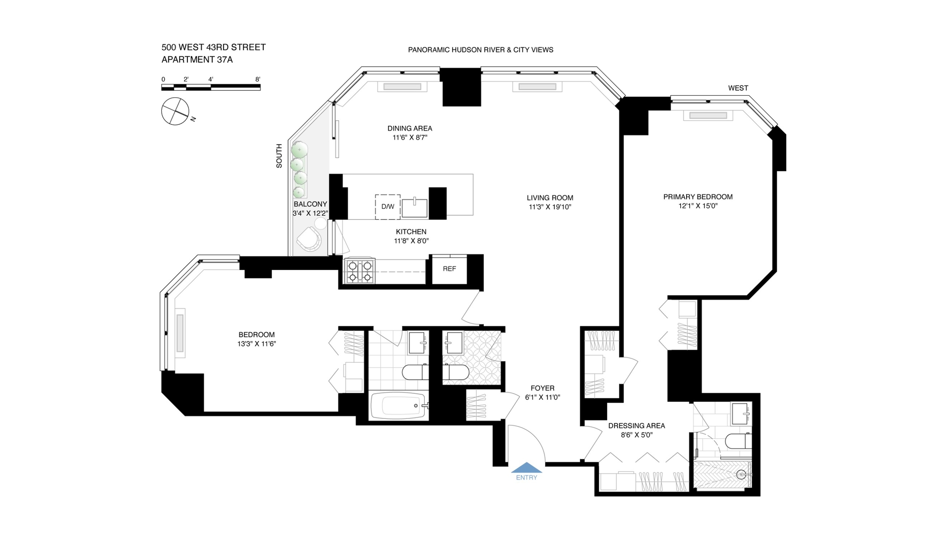 500 West 43rd Street 37A Clinton New York NY 10036