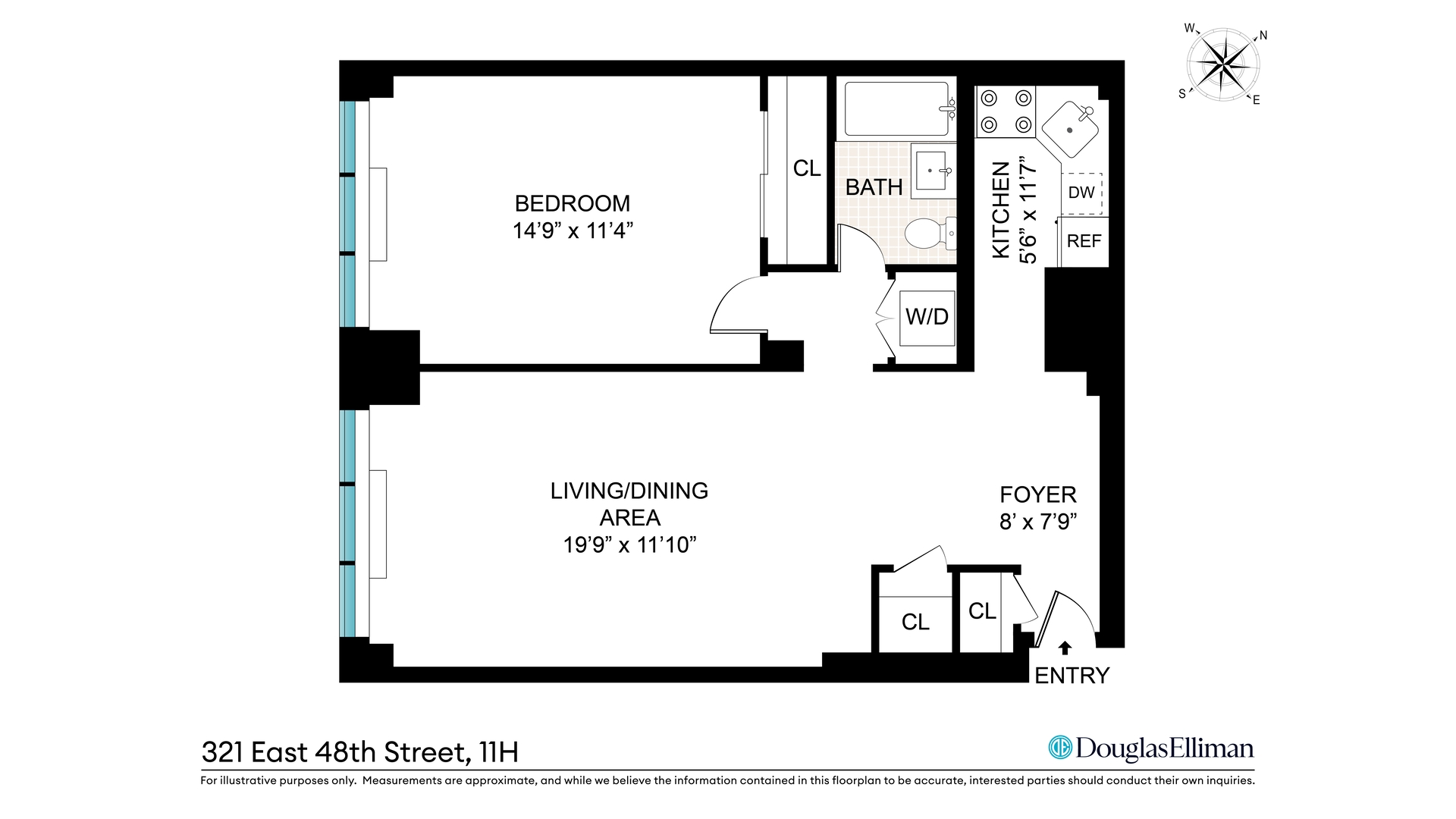 321 East 48th Street 11H Turtle Bay New York NY 10017