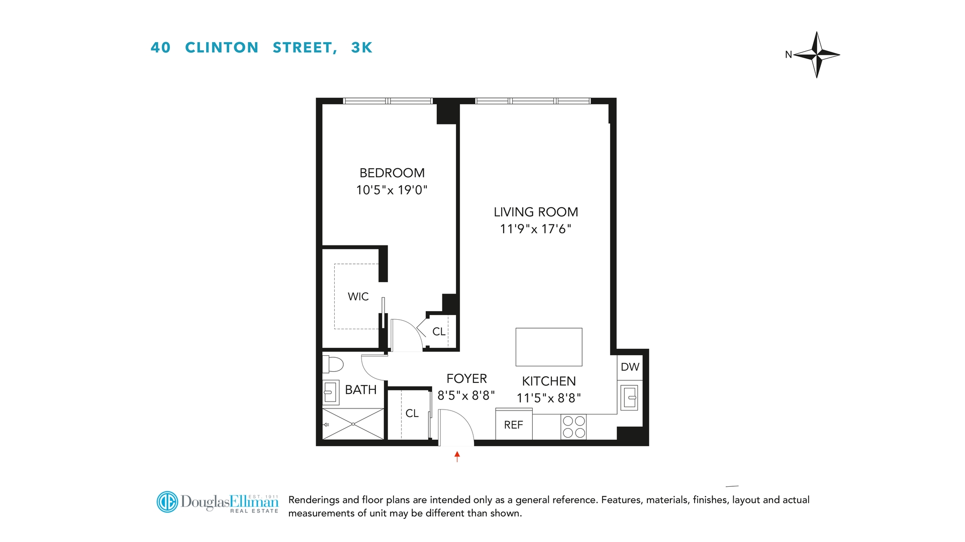 40 Clinton Street 3K Brooklyn Heights Brooklyn NY 11201