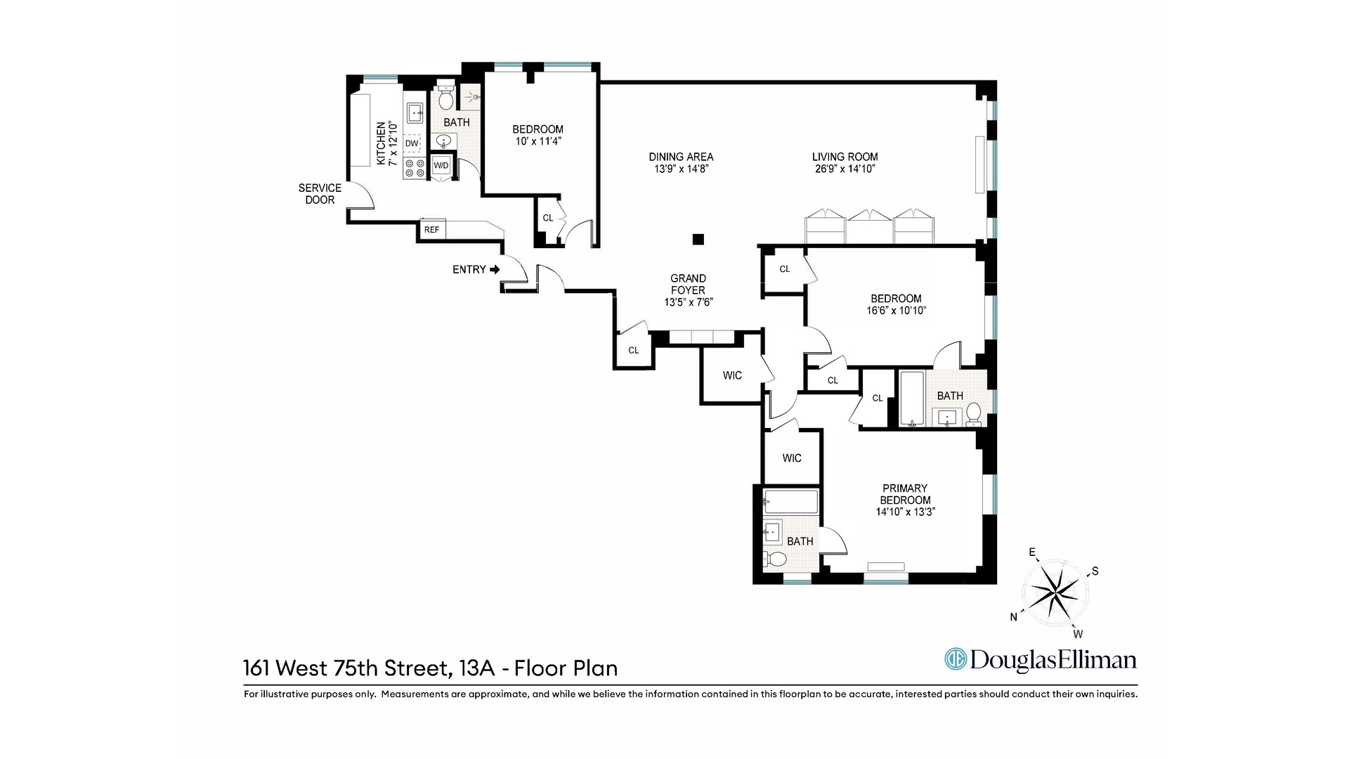 161 West 75th Street 13A Upper West Side New York NY 10023