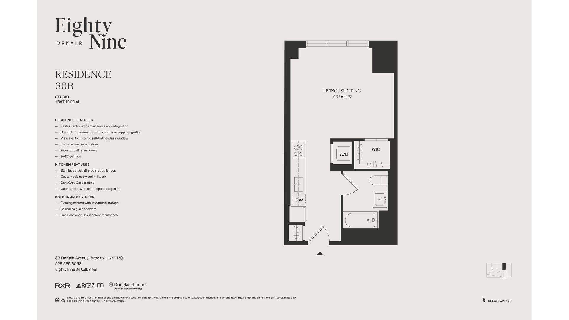 89 De Kalb Avenue 30B Fort Greene Brooklyn NY 11201