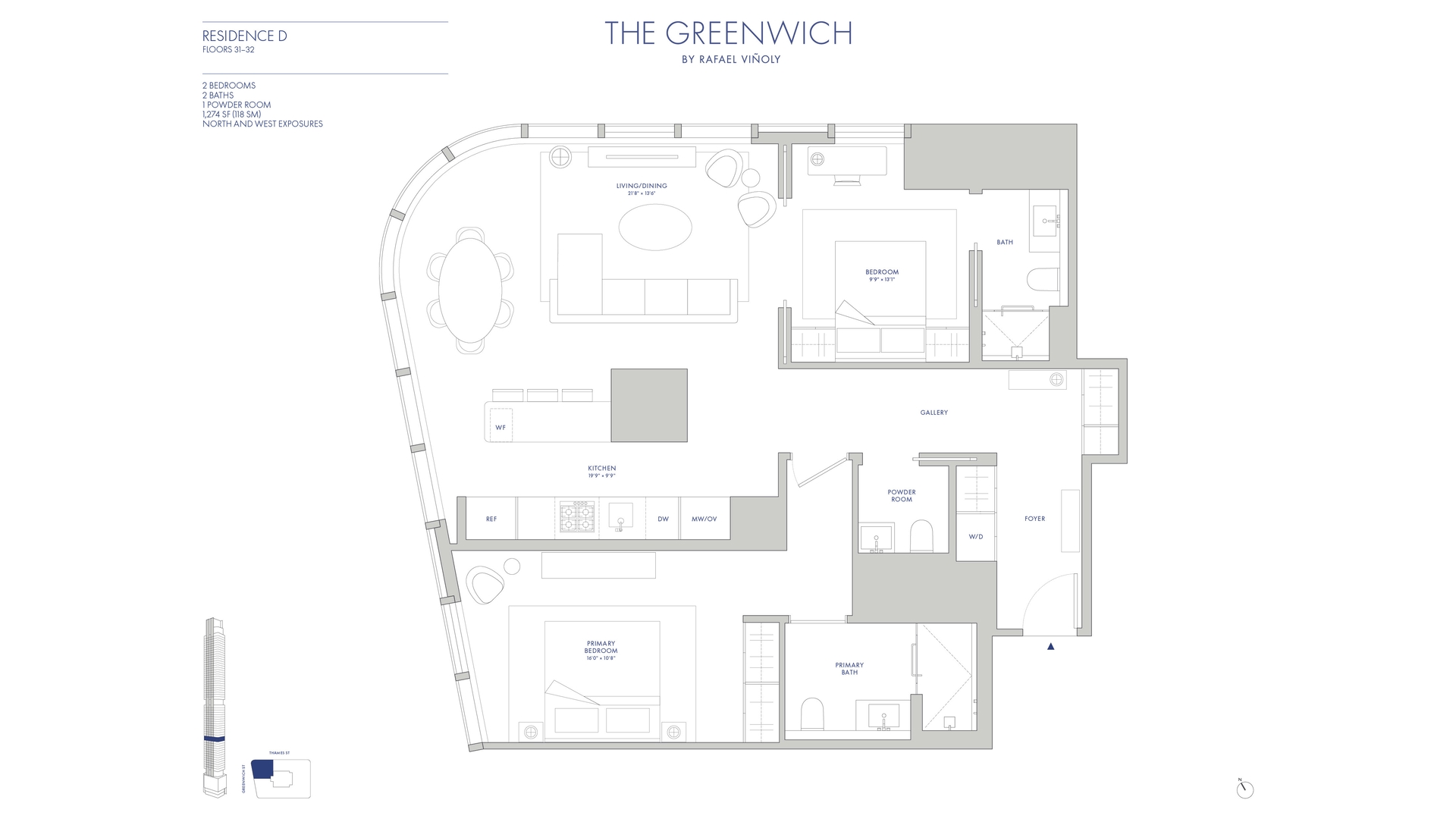 125 Greenwich Street 32D Financial District New York NY 10006