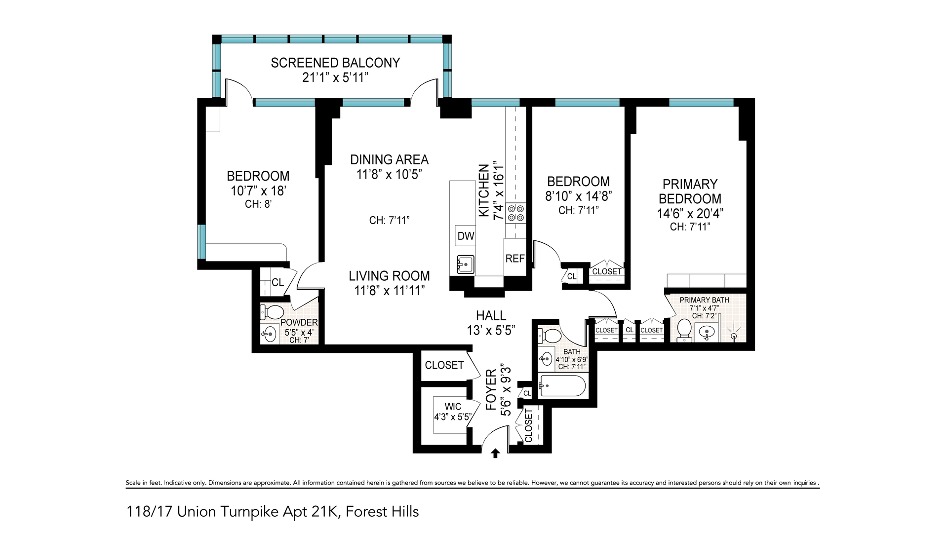 118-17 Union Turnpike 21K Forest Hills Queens NY 11375